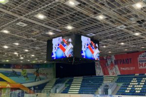Светодиодные экраны для спорта Видеокуб